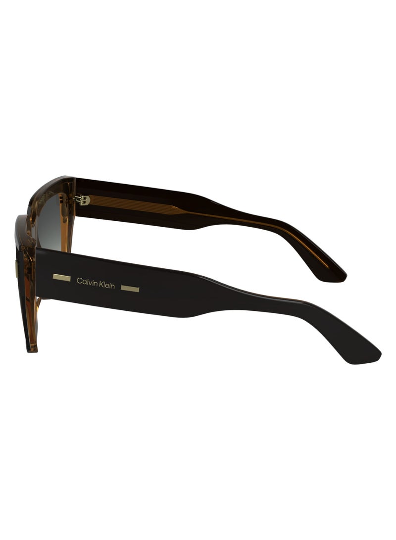 CALVIN KLEIN FULL RIM ACETATE ACETATE CALVIN KLEIN SUN CK24533S 5120 (002) BLACK/CHARCOAL  - Image 4