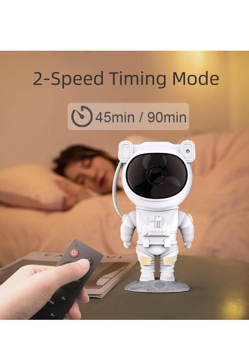 ELTRAZONE Night Lights Star Projector. Astronaut Nebula Galaxy Projector with Timer, Remote Control and 360°Adjustable Design. For Room Decoration Party - Image 4