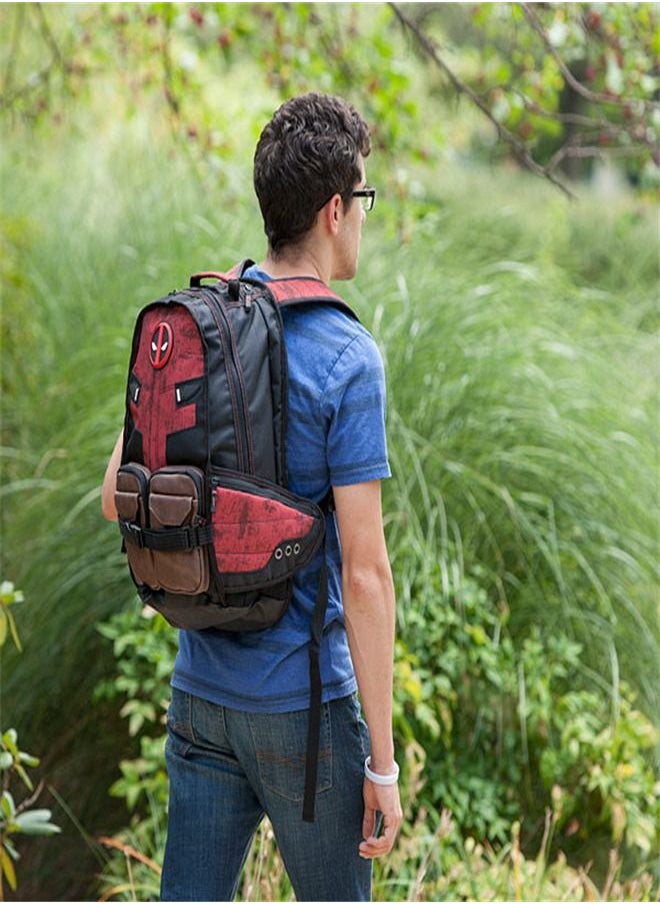 STAUD - Marvel Hero Deadpool Fashion Casual Backpack - Image 1
