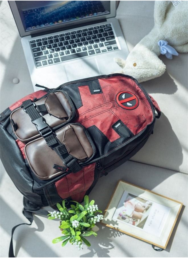 STAUD - Marvel Hero Deadpool Fashion Casual Backpack - Image 1