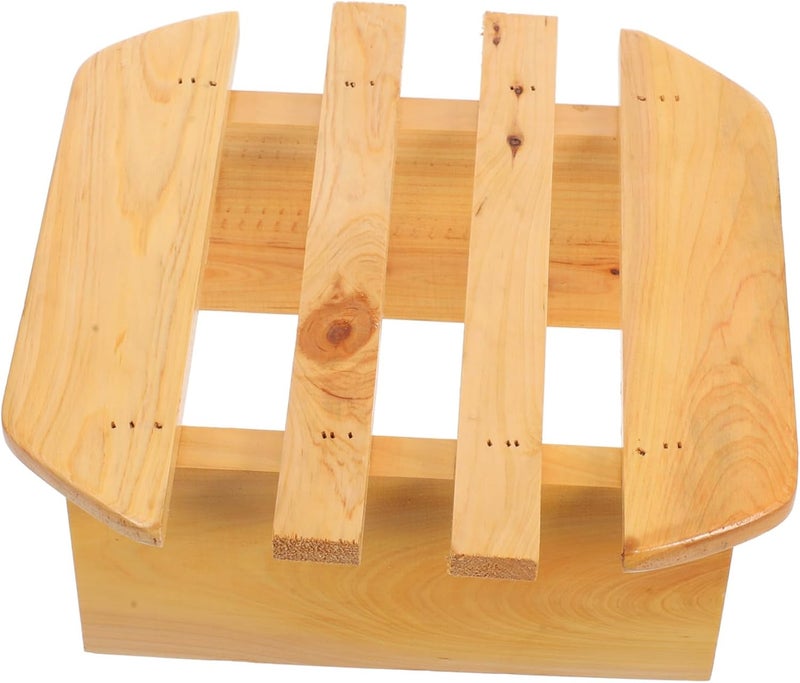 Longevity upgraded craftsmanship 1pc Wooden Footrest for Bathing Sturdy Multipurpose Stool for Boys and Girls and Adults Foot Steaming for Home Kitchen Bathroom and Living Room Locally packed stock Scratch resistant KSA market compliant quality Compact trendy practical build Working day delivery service Wide usage compatibility Global assemble options Globally trusted quality In-house warehouse packing Multi-style matching design Elegant multi-option build Workday cycle fulfillment Gulf climate upgraded quality Fast & slow shipment compatible Trendy economical quality Indoor outdoor use Any KSA address orderable Authorized haulage delivery Rack friendly Field test upgraded craftsmanship Globally trusted affordable quality Intra-city fast distribution Global easy assemble picks Classic practical design - Image 1