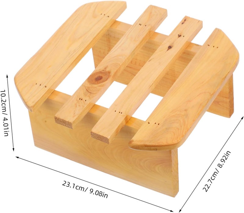 Longevity upgraded craftsmanship 1pc Wooden Footrest for Bathing Sturdy Multipurpose Stool for Boys and Girls and Adults Foot Steaming for Home Kitchen Bathroom and Living Room Locally packed stock Scratch resistant KSA market compliant quality Compact trendy practical build Working day delivery service Wide usage compatibility Global assemble options Globally trusted quality In-house warehouse packing Multi-style matching design Elegant multi-option build Workday cycle fulfillment Gulf climate upgraded quality Fast & slow shipment compatible Trendy economical quality Indoor outdoor use Any KSA address orderable Authorized haulage delivery Rack friendly Field test upgraded craftsmanship Globally trusted affordable quality Intra-city fast distribution Global easy assemble picks Classic practical design - Image 3