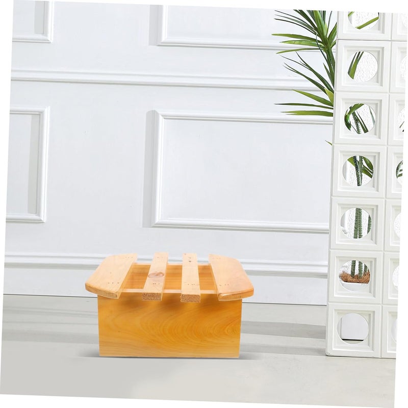 Longevity upgraded craftsmanship 1pc Wooden Footrest for Bathing Sturdy Multipurpose Stool for Boys and Girls and Adults Foot Steaming for Home Kitchen Bathroom and Living Room Locally packed stock Scratch resistant KSA market compliant quality Compact trendy practical build Working day delivery service Wide usage compatibility Global assemble options Globally trusted quality In-house warehouse packing Multi-style matching design Elegant multi-option build Workday cycle fulfillment Gulf climate upgraded quality Fast & slow shipment compatible Trendy economical quality Indoor outdoor use Any KSA address orderable Authorized haulage delivery Rack friendly Field test upgraded craftsmanship Globally trusted affordable quality Intra-city fast distribution Global easy assemble picks Classic practical design - Image 2