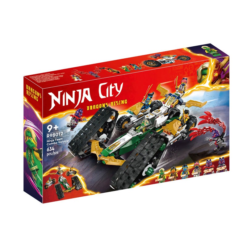 ألعاب تركيب نينجاغو 71820 مركبة فريق النينجا القابلة للتجميع - Image 5