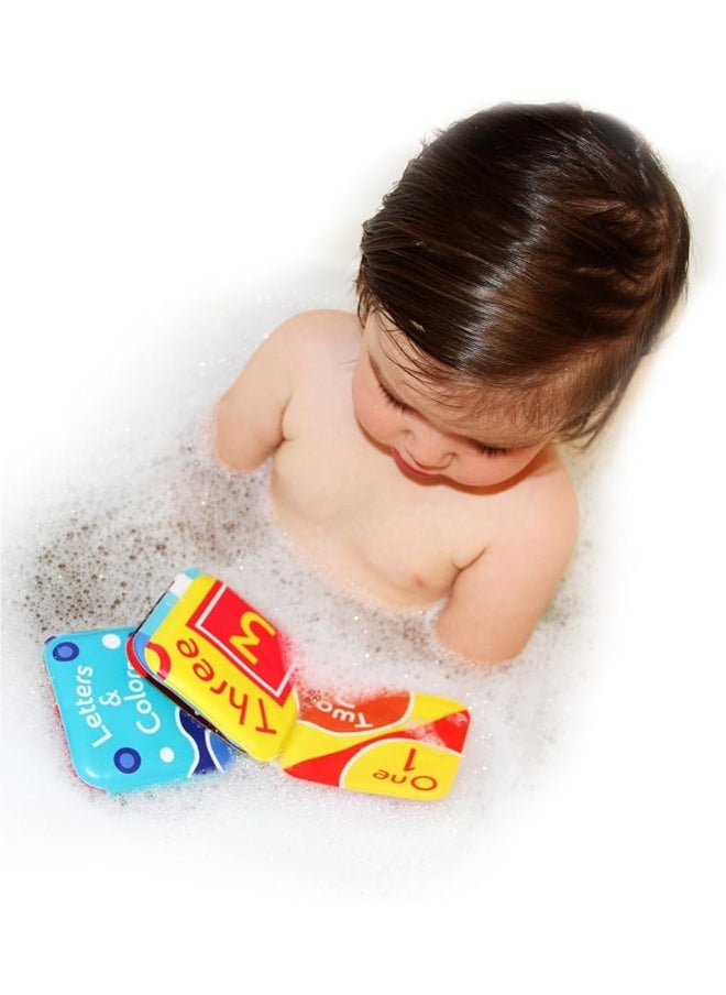 BabyBibi Floating Baby Bath Books - Bath Books for Babies, Infants - Waterproof, Mold-Free Bath Toys for Learning & Early Education (Set of 2 - Alphabet & Numbers Books)  - Image 5