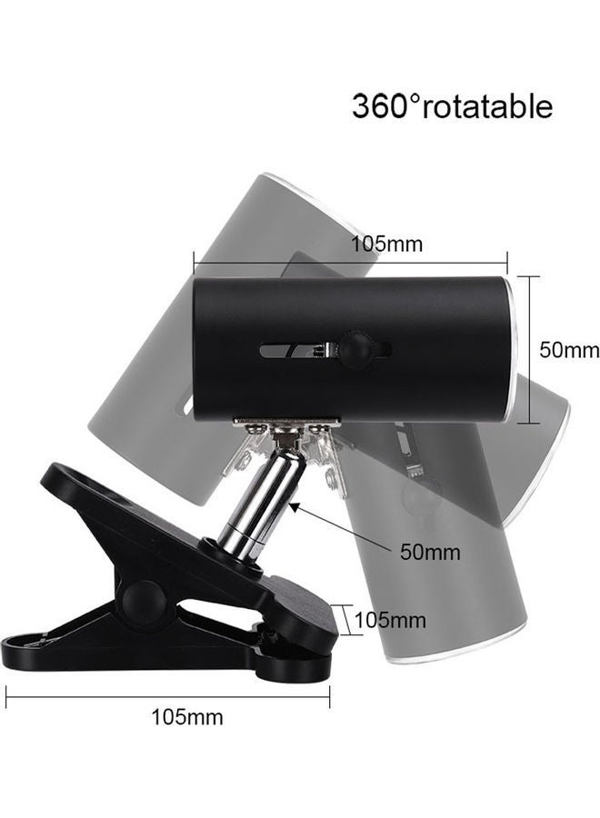 NIBEMINENT 25W Reptile Heat Lamp With Clip Black 18x8x18cm - Image 4