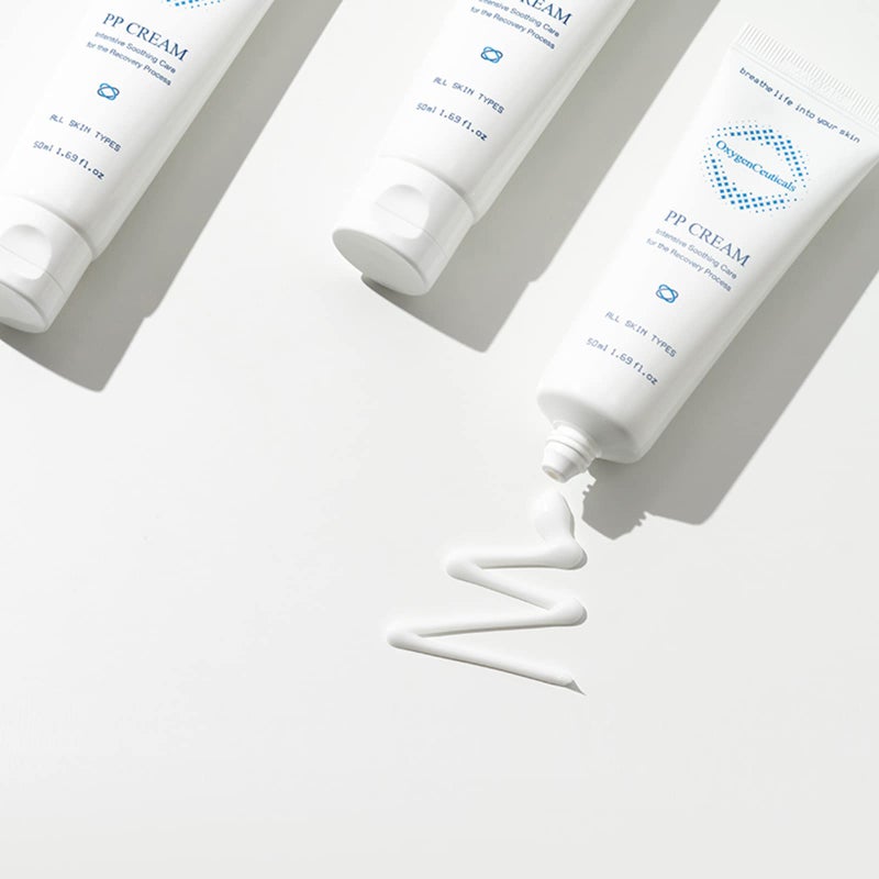 OxygenCeuticals PP Cream â€“ Recovery Cream with Palmitoyl Tripeptide-5, Niacinamide & Adenosine, Moisturizing & Skin Barrier Support for Sensitive Skin. 1.69 fl.oz (50ml) - Image 4