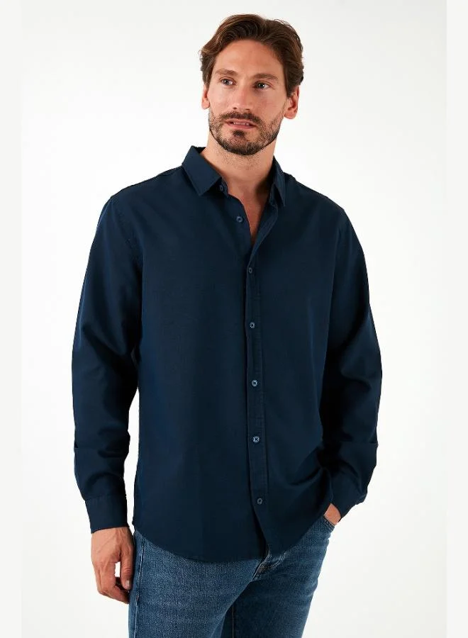 Buratti  Buratti Stretch Cotton Regular Fit Shirt Men's SHIRT CF25W128861 for Men | Best Price UAE