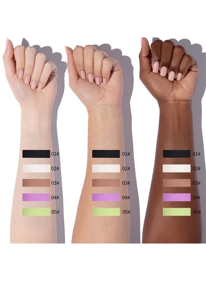 Erinde لوحة ظلال عيون بنية غير لامعة فردية - بودرة ظلال عيون مخملية - مكياج طبيعي - مكياج عيون طويل الأمد - لون قابل للدمج بشكل فائق - لون مصبوغ - تركيبة نباتية 03 كاكاو بني - Image 4