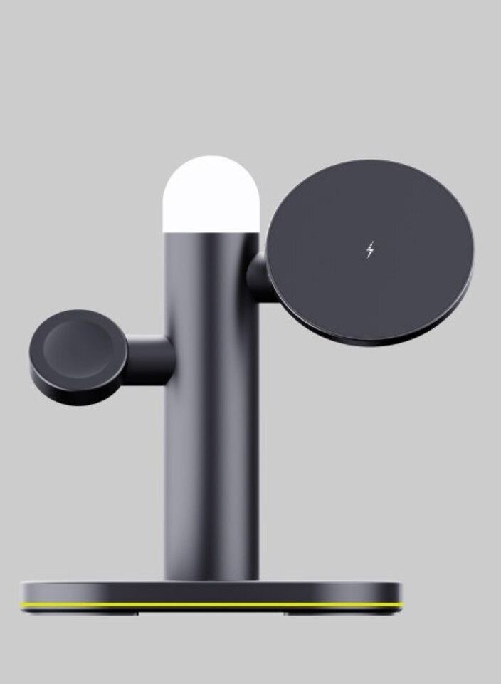 20W 3 in Magnetic Wireless Charger Fast Charging Station for iPhone 12 Pro Max - Image 2