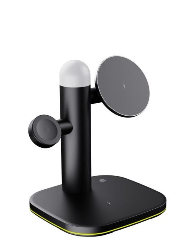 20W 3 in Magnetic Wireless Charger Fast Charging Station for iPhone 12 Pro Max - Image 3