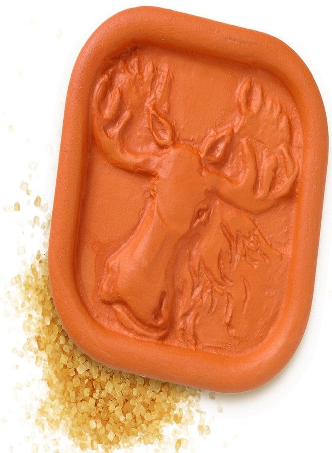 جي بي كيه بوتري حافظة سكر بني من الطين | تصميم موس | مُليّن آمن غذائيًا للبسكويت، والمارشميلو، والفواكه المجففة، وغيرها | حافظة رطوبة قابلة لإعادة الاستخدام من JBK Pottery | أداة مطبخ متينة وأنيقة - Image 1