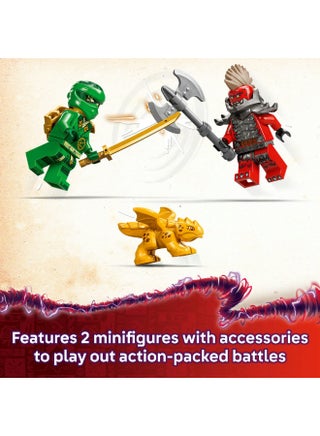 مجموعة بناء لعبة تنّين الغابة الخضراء الخاص بلويد من ليغو® NINJAGO®‎ مع شخصيتين صغيرتين 71829 - view 5