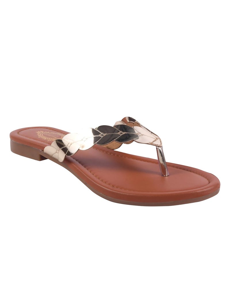 Shoetopia صندل شوتوبيا النسائي المسطح-7755 - Image 2
