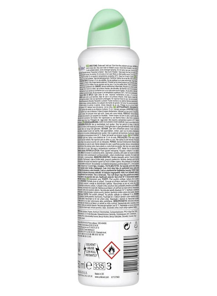 دوف جو فريش بخاخ برائحة الخيار والشاي الأخضر 250 مل - Image 4