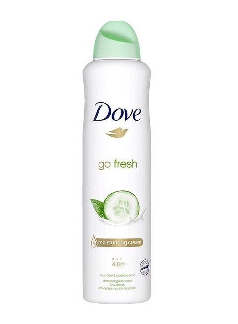 دوف جو فريش بخاخ برائحة الخيار والشاي الأخضر 250 مل