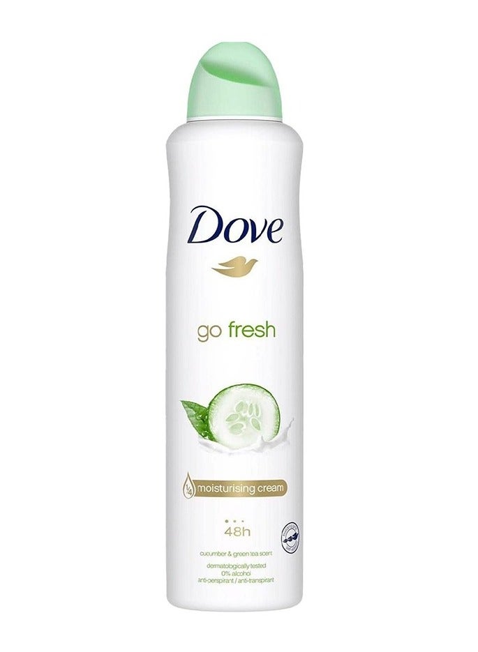 دوف جو فريش بخاخ برائحة الخيار والشاي الأخضر 250 مل - Image 1