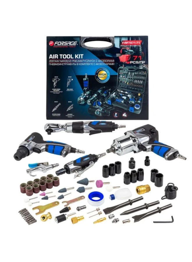 FORSAGE Air Tools Kits 71pcs RP7871 - Image 1
