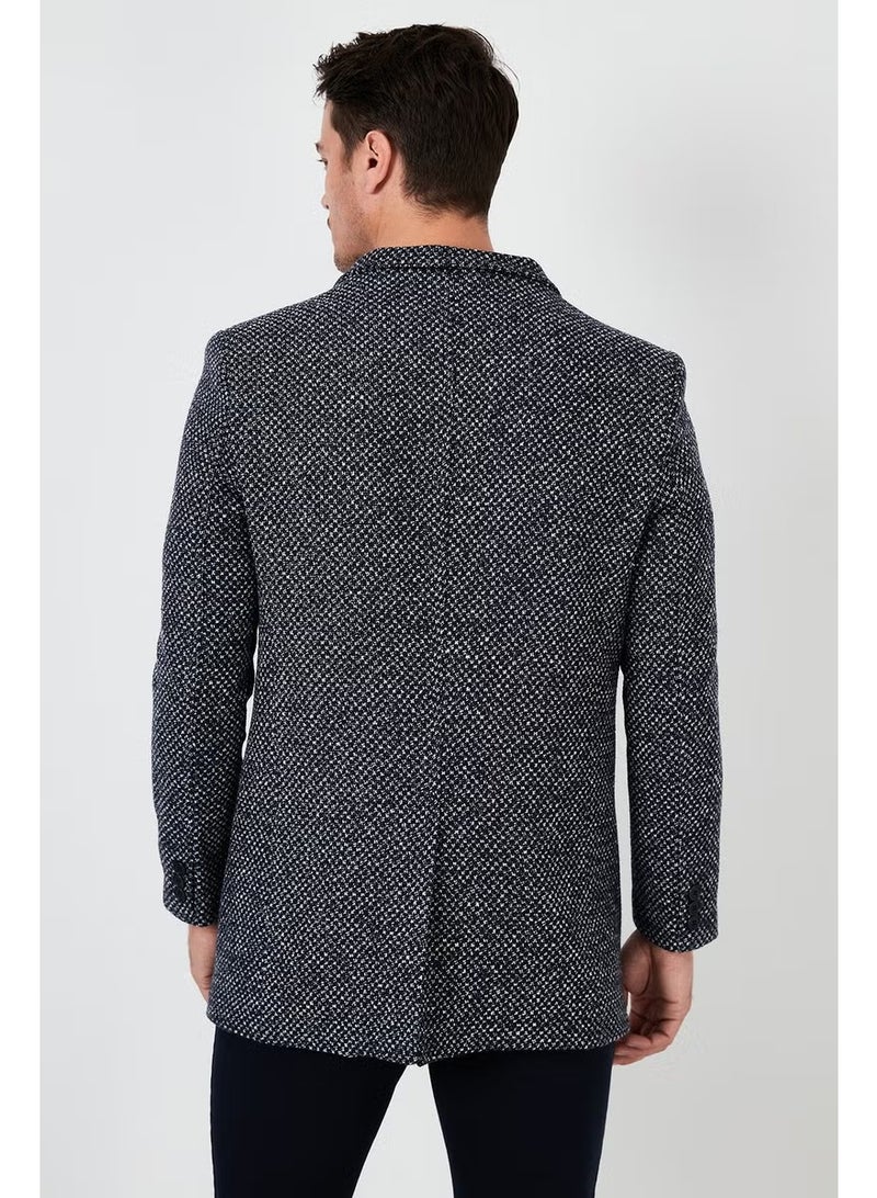 Buratti Slim Fit Cotton Cashew Coat Men's Coat 5840110 - Image 4