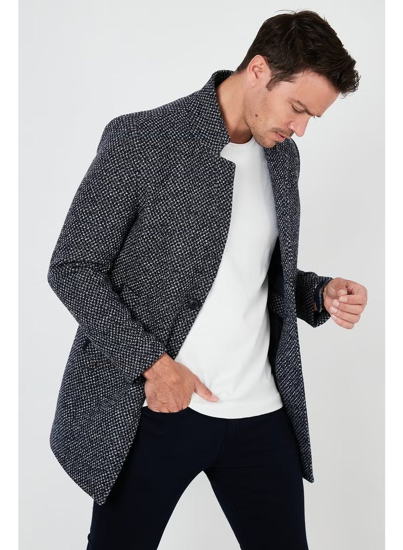 Buratti Slim Fit Cotton Cashew Coat Men's Coat 5840110 - Image 3