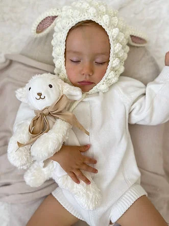 Maud N Lil Organic Lamb Soft Toy Comforter