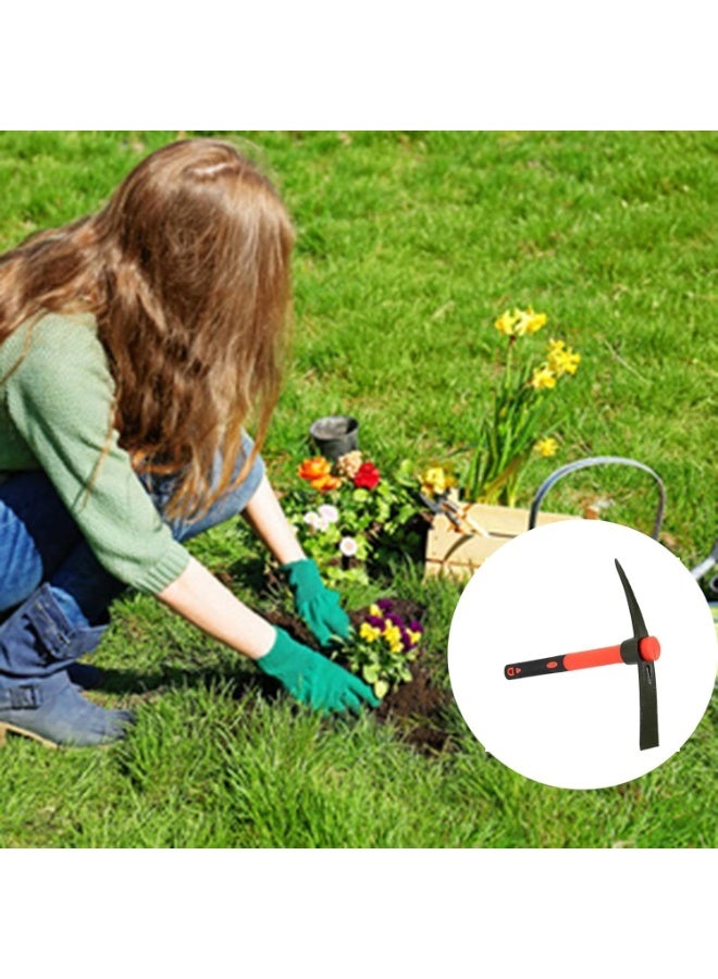 Emerald رأس فأس ثقيل من الزمرد 2 كجم - رأس بديل قوي من الفولاذ الكربوني للحدائق والزراعة والبناء - تصميم حاد مزدوج الحافة لكسر التربة والصخور والأسطح الصلبة - Image 1