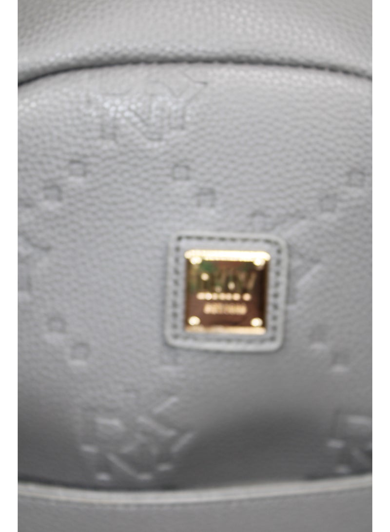 DKNY Embossed Softside Backpack | Color Charcoal - Image 3