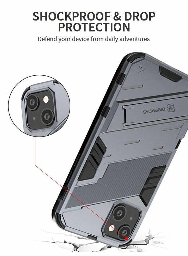 GROIC Compatible With Iphone14 Max Case, Ultra-thin Phone Case With Stand, Armored Drop-resistant Phone Cover Compatible With Wireless Charging,shockproof Phone Shell Suitable For Iphone 14 Max 6.7 Inches  - Image 5