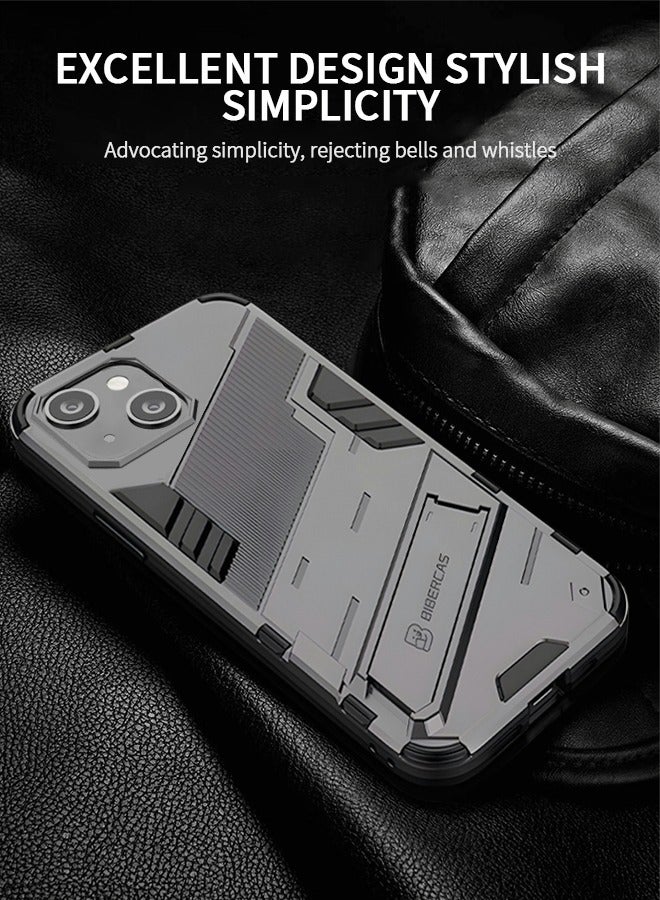 GROIC Compatible With Iphone14 Max Case, Ultra-thin Phone Case With Stand, Armored Drop-resistant Phone Cover Compatible With Wireless Charging,shockproof Phone Shell Suitable For Iphone 14 Max 6.7 Inches  - Image 3
