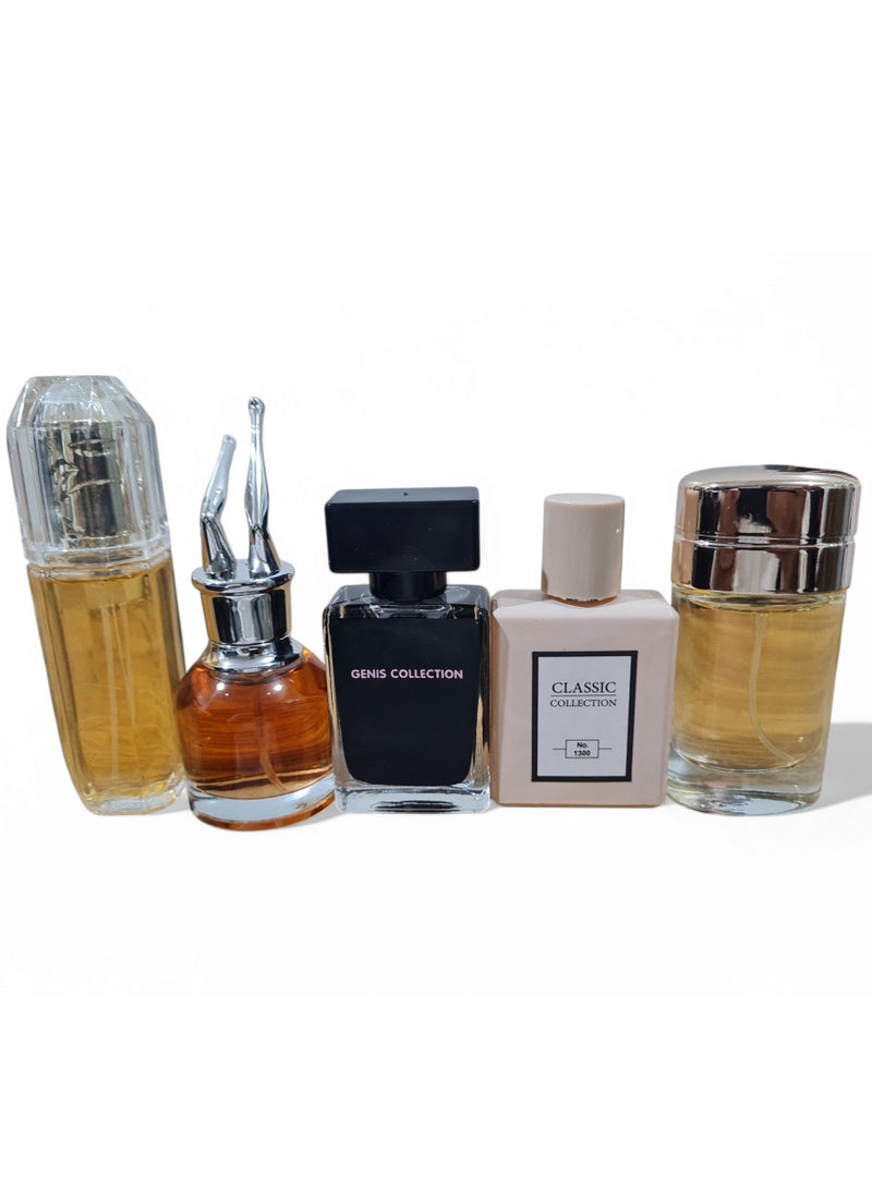 CLASSIC COLLECTION Classic Assorted Perfume Set For Women 25 ml (5pcs)
