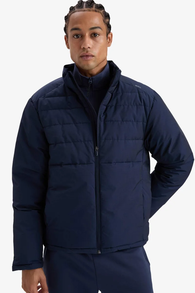 ديفاكتو DeFactoFit Regular Fit Zippered Waterproof Puffer Jacket
