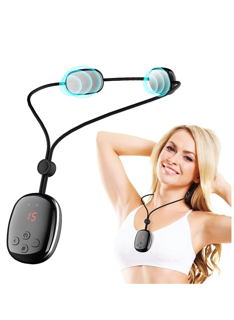 Excefore Neck Massager, Portable Neck Massager with Heat, Intelligent Electric Neck Shoulder Massager for Pain Relive and Relax Your Neck, 4 Modes 15 Levels - Image 1