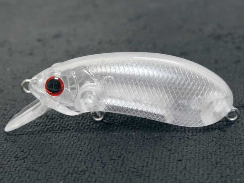 wLure 10 Blank Unpainted Minnow Crankbait Topwater Lipless Jerkbait Fishing Lures - Image 1