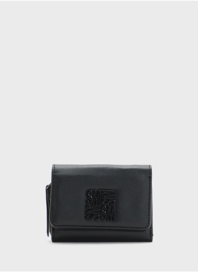 STEVE MADDEN Bharber Logo Wallet  - Image 1