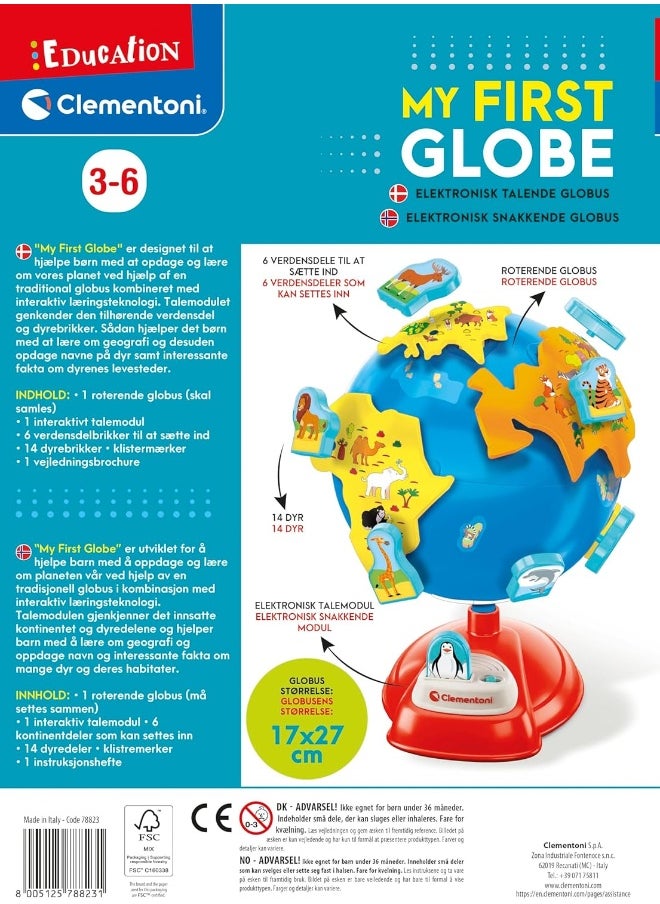 Clementoni My First Globe (Dk/No) (78823)  - Image 3