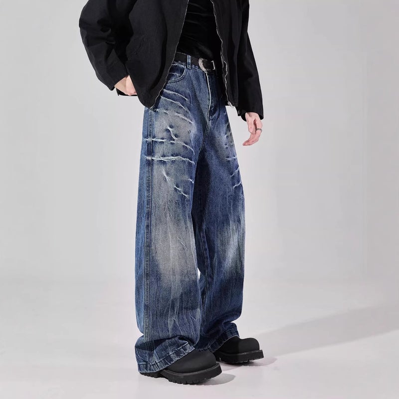 Unisex Casual Daily Denim Jeans - Image 5
