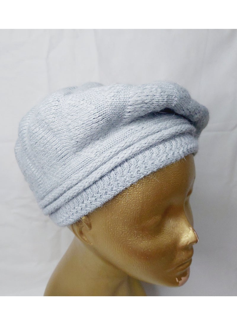 Generic - Knitted wool beret cap - Image 1