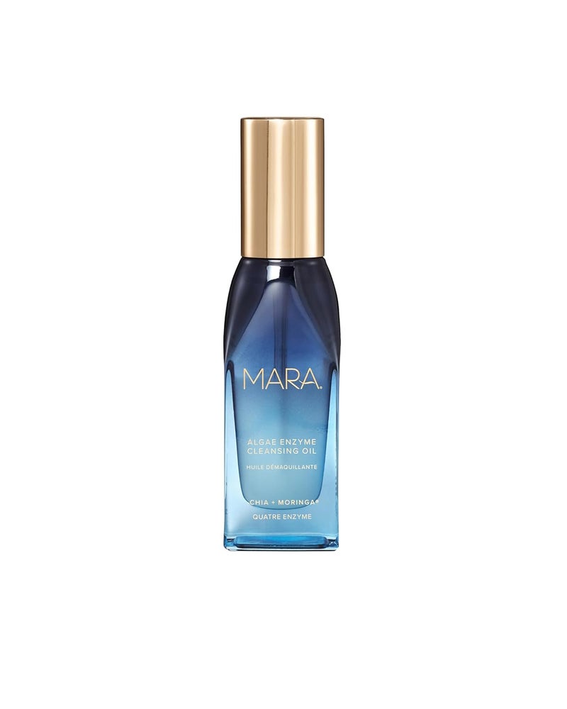 MARA  Algae Enzyme Cleansing Oil  PlantBased GlutenFree Safe for Sensitive Skin Care  All Types Cleanse Hydrate MakeUp Remover 2 oz  60 ml
