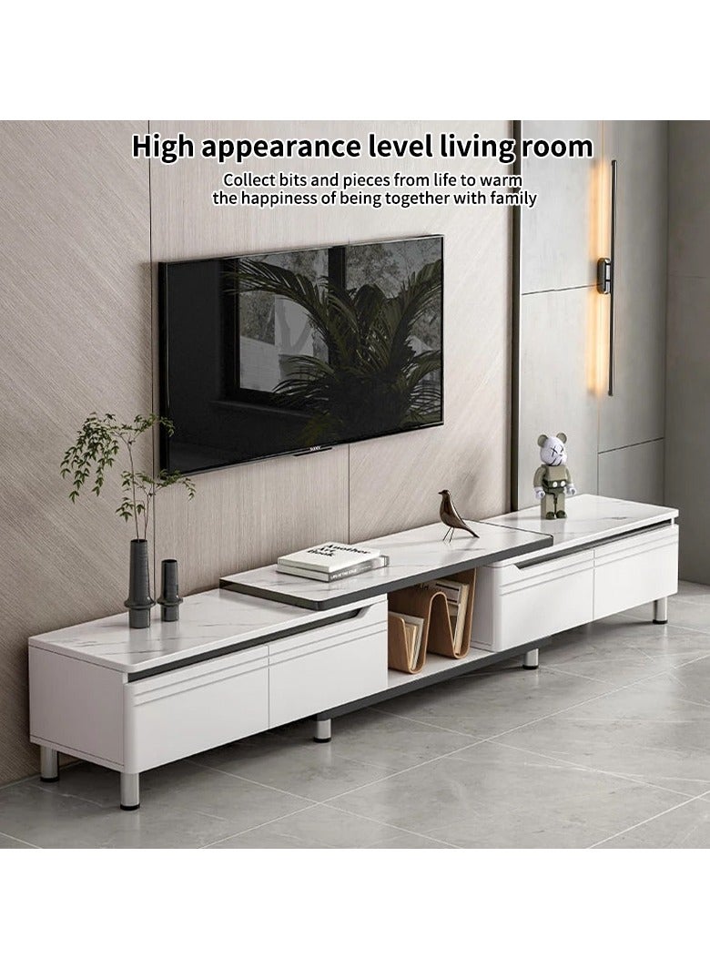 DubaiGallery Living Room Modern Shelf Storage Cabinet Table - Image 3