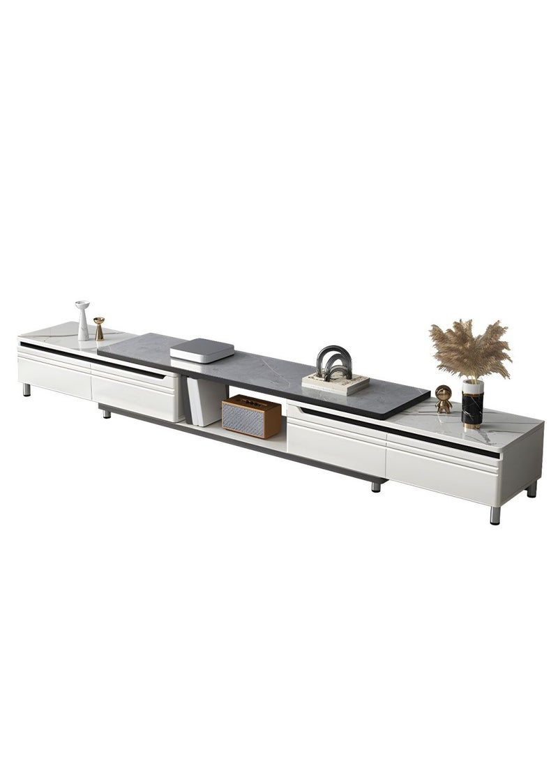 DubaiGallery Living Room Modern Shelf Storage Cabinet Table - Image 4