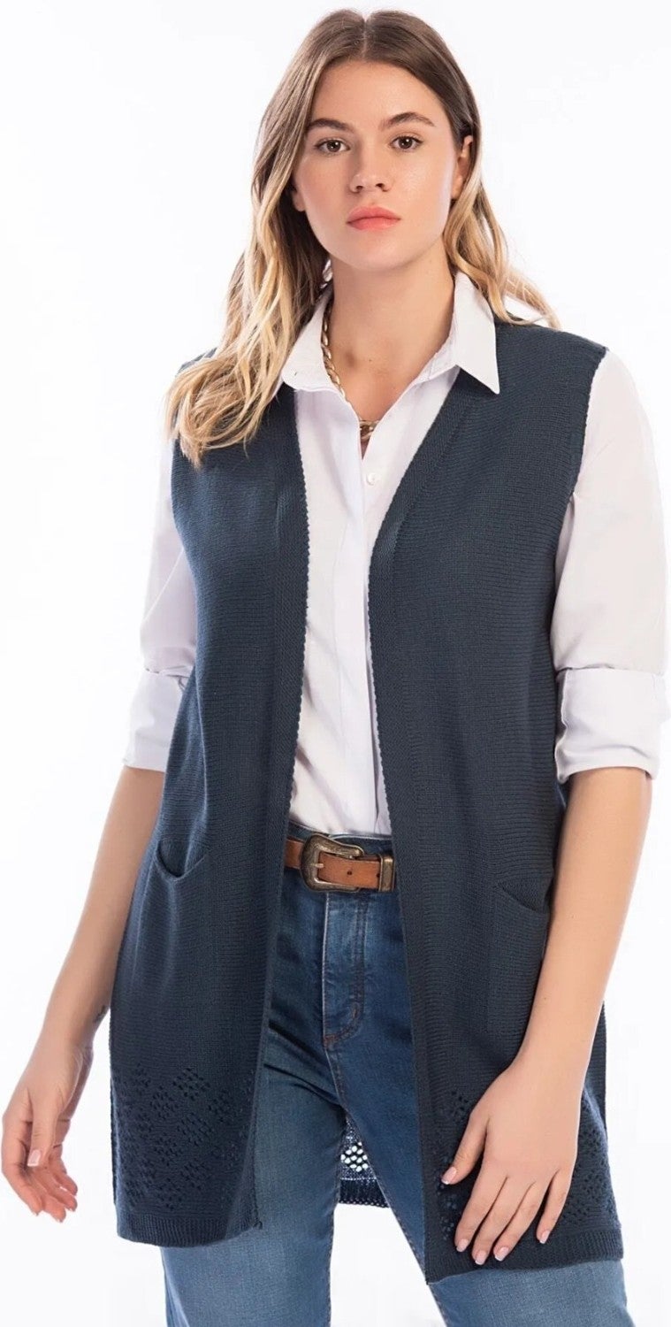Işılda Fashion Women's Clothing Pocket Mother's Vest  - Image 1