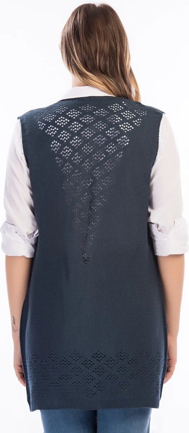 Işılda Fashion Women's Clothing Pocket Mother's Vest  - Image 2