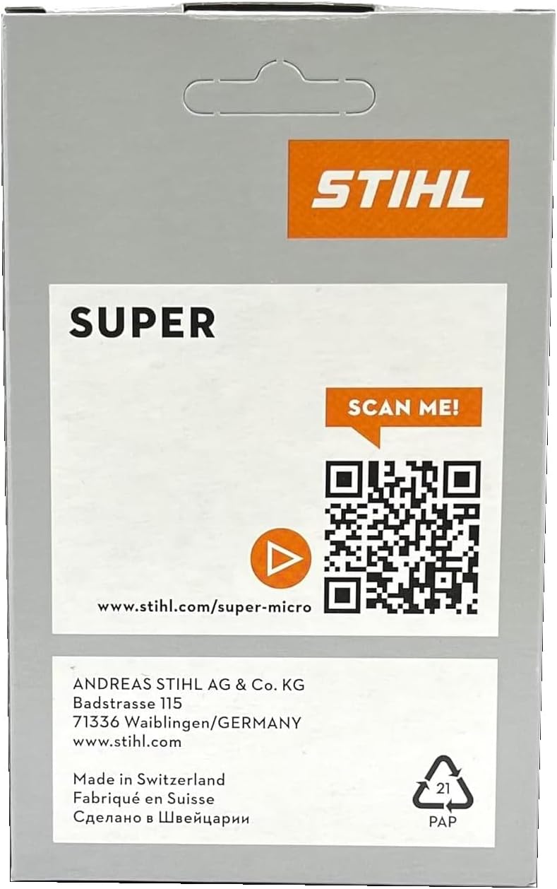 STIHL 26RS 81 Rapid Super Chainsaw Chain 20" Bar .325 pitch .063 gauge - Image 3