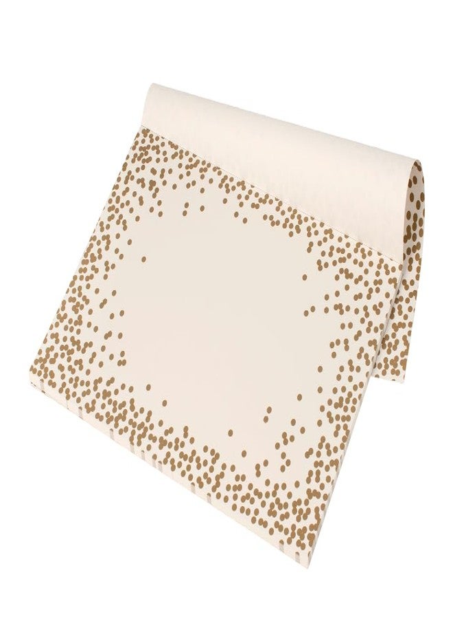 Hester & Cook Kitchen Papers Gold Confetti Disposable Paper Placemats for Table - 18 Sheets American Made - Image 3