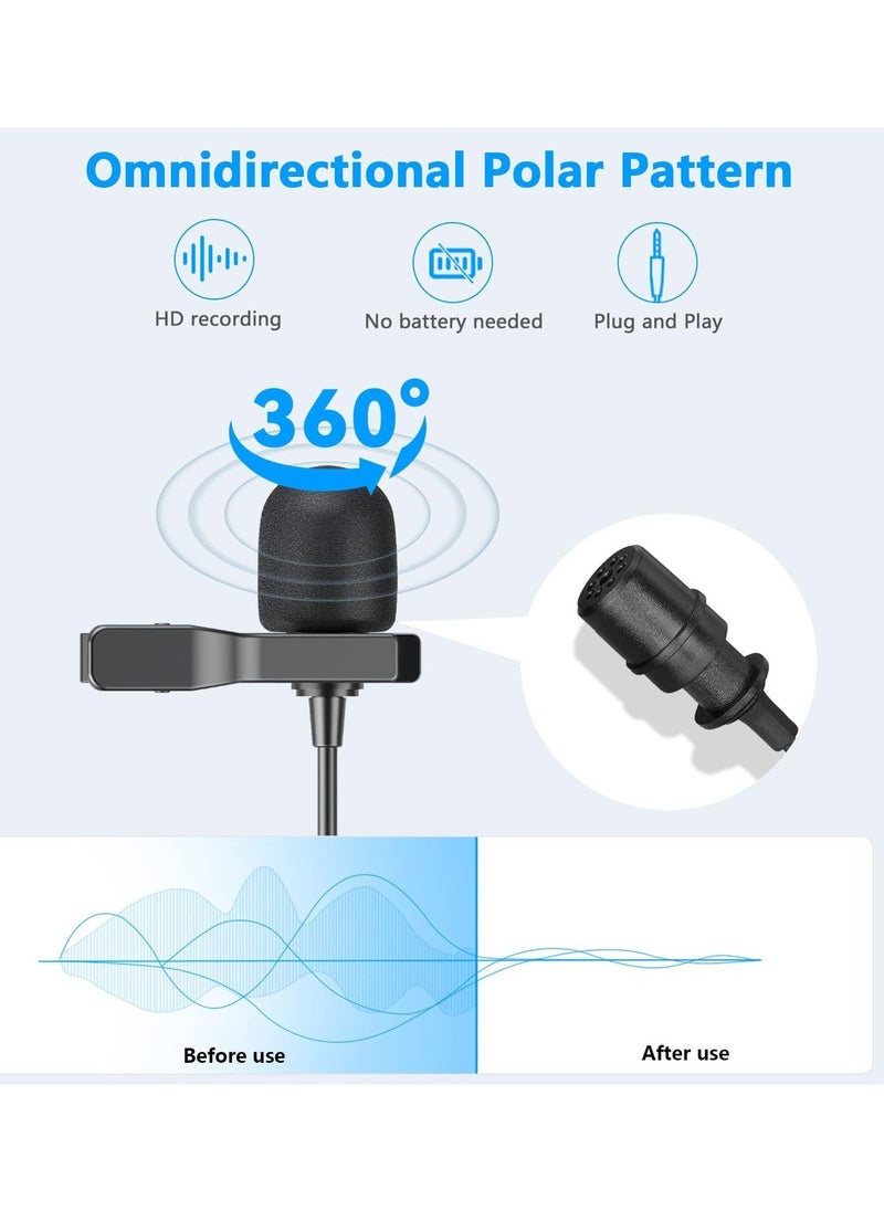 BOYA - BOYA by-M1 Pro II Lavalier Microphone Noise Cancelling Omnidirectional Mic with Monitoring Port for YouTube Tiktok Interview Broadcast Content Creation - Image 1