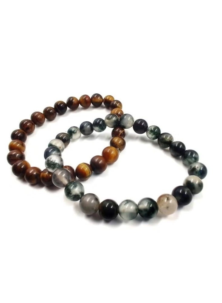 دريمزون طقم اساور من العقيق مكون من قطعتين - Image 2