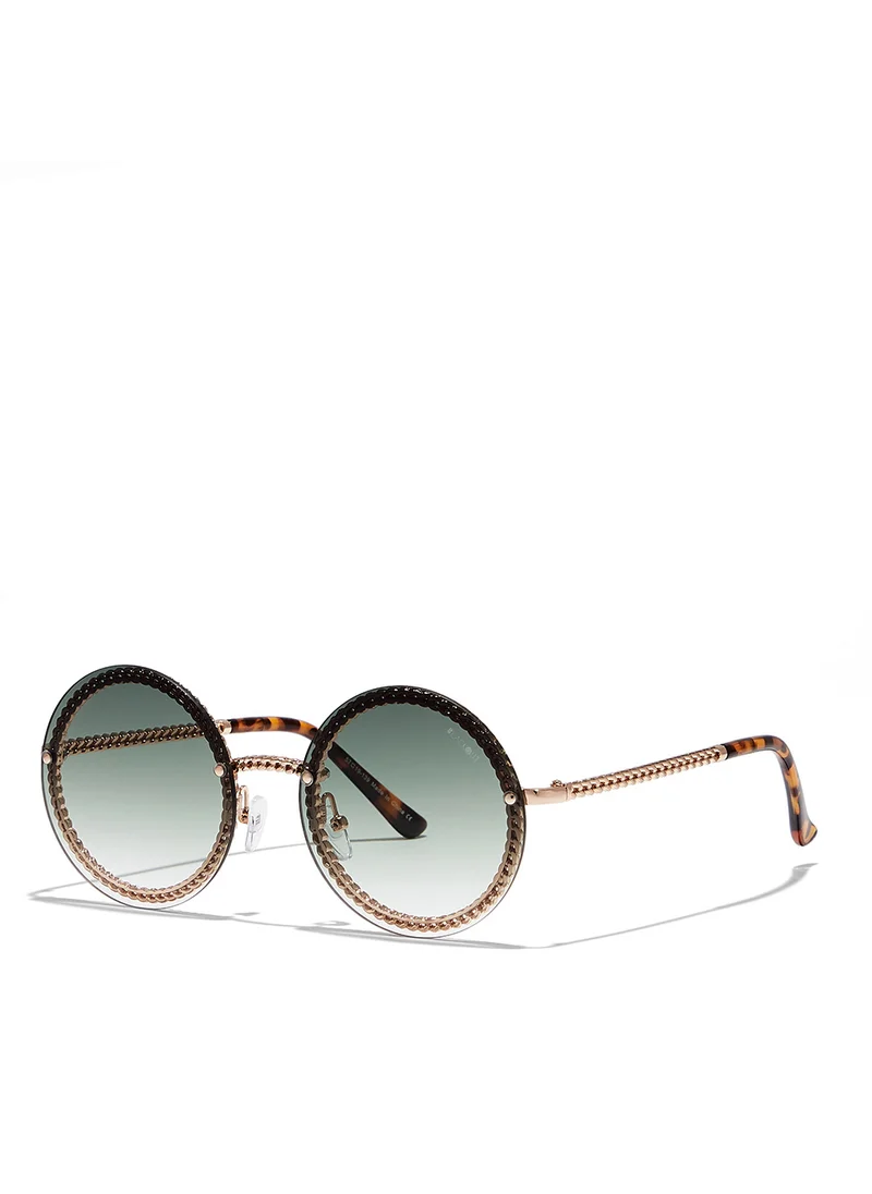 Blackout BlackOut RISE - Round - Rimless - Sunglasses