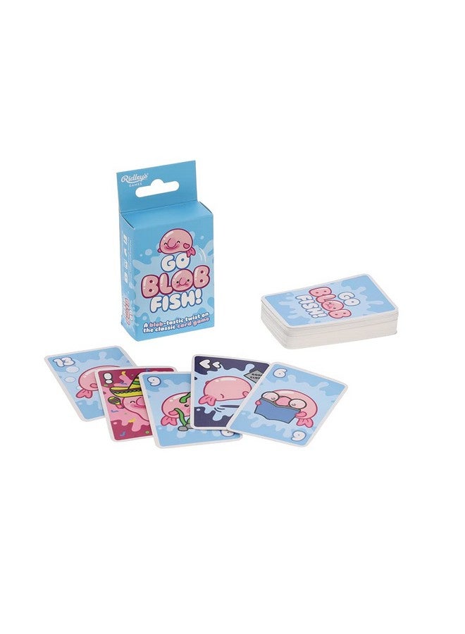 Ridley's Games: Go Blob Fish Card Game | Funny Version of Go-Fish with Bloblfish | Game for 2+ People with 15-Minute Playtime for Ages 6+ - Image 1