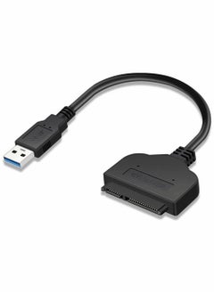 USB Cable to SATA 3.0 III Hard Drive Adapter for USB1.0/USB1.1/USB2.0 and 2.5 inch SATA/SATA2.0/SATA3.0 Disk Support SSD & HDD Data Transfer UASP