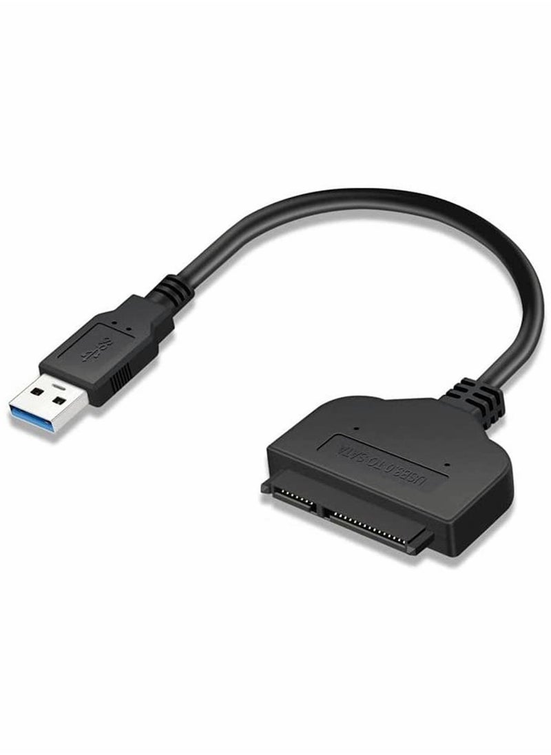 SYOSI - USB Cable to SATA 3.0 III Hard Drive Adapter for USB1.0/USB1.1/USB2.0 and 2.5 inch SATA/SATA2.0/SATA3.0 Disk Support SSD & HDD Data Transfer UASP - Image 1